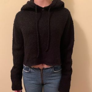 All Saints Cropped Hoodie